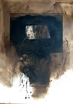 Titel: 0. T. | Künstler: Eckhard Kremers | 101 x 71 cm | Technik: Acryl auf Papier| Preis: 560 € | Katalognummer: 107